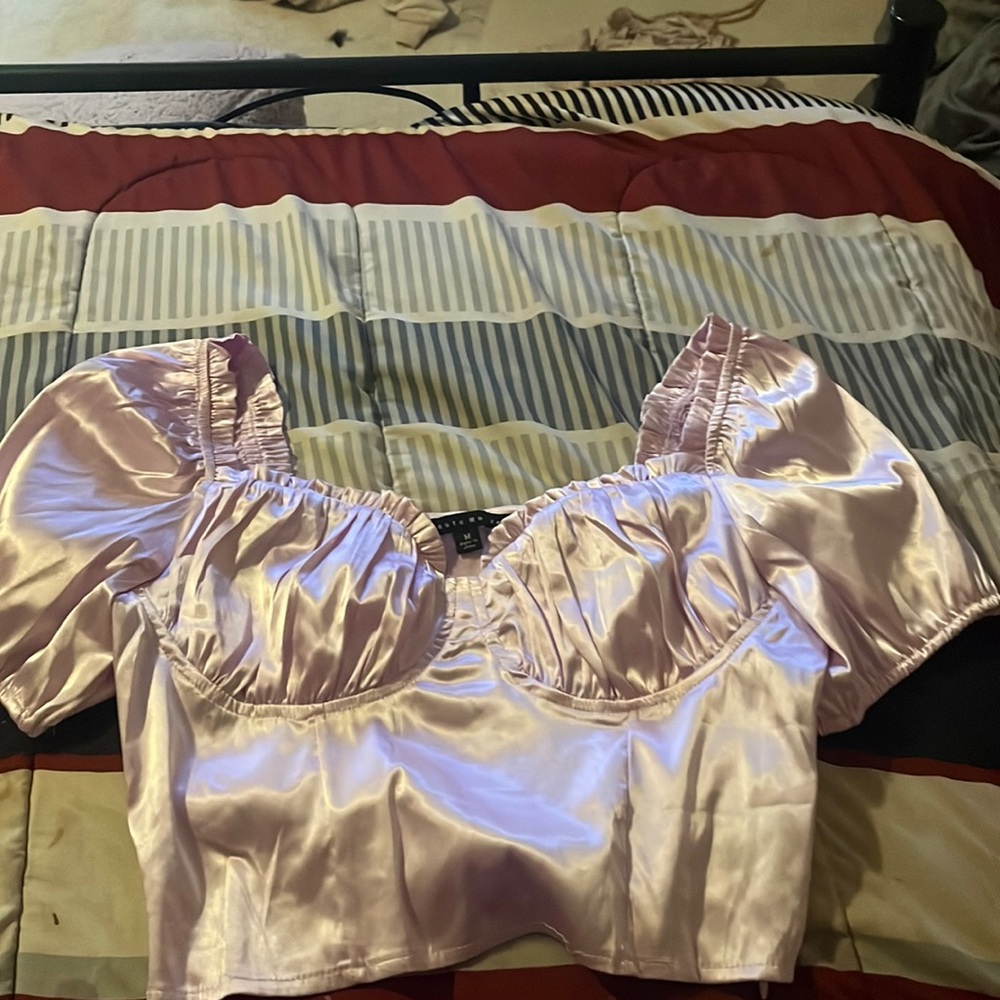 Lavender blouse